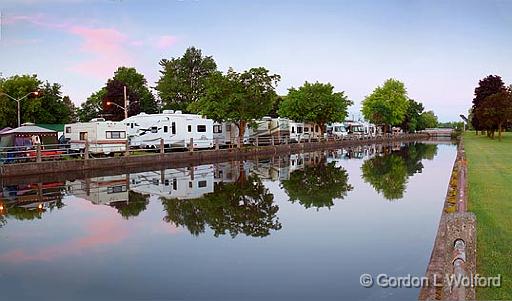 Victoria Park Campground_16489-90.jpg - Rideau Canal Waterway photographed at Smiths Falls, Ontario, Canada.